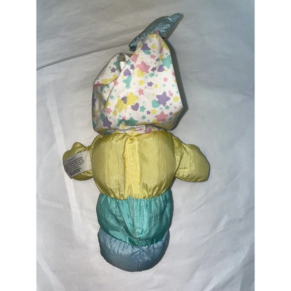 Vtg 1998 Playskool Gloworm Nylon Moon Plush Night Light Up WORKS Glow Worm #5770 - Picture 3 of 12